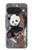 S3793 Peinture de neige mignon bébé panda Etui Coque Housse pour Google Pixel 10, 10 Pro