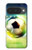 S3844 Ballon de football de football rougeoyant Etui Coque Housse pour Google Pixel 10, 10 Pro