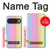 S3849 Couleurs verticales colorées Etui Coque Housse pour Google Pixel 10, 10 Pro