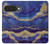 S3906 Marbre violet bleu marine Etui Coque Housse pour Google Pixel 10, 10 Pro