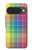 S3942 Tartan à carreaux arc-en-ciel LGBTQ Etui Coque Housse pour Google Pixel 10, 10 Pro