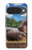 S4031 Bébé hippopotame Famille d'hippopotames Etui Coque Housse pour Google Pixel 10, 10 Pro