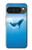 S0843 Baleine bleue Etui Coque Housse pour Google Pixel 10 Pro XL