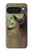S0931 Loup Blanc Noir Etui Coque Housse pour Google Pixel 10 Pro XL