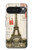 S2108 Tour Eiffel de Paris Carte postale Etui Coque Housse pour Google Pixel 10 Pro XL