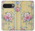 S2229 Fleurs millésimé Etui Coque Housse pour Google Pixel 10 Pro XL