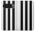 S2297 Noir et blanc rayures verticales Etui Coque Housse pour Google Pixel 10 Pro XL