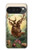 S2841 Renne de Noël millésimé Etui Coque Housse pour Google Pixel 10 Pro XL