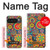 S3272 Motif coloré Etui Coque Housse pour Google Pixel 10 Pro XL