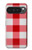 S3535 Rouge vichy Etui Coque Housse pour Google Pixel 10 Pro XL