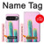 S3673 Cactus Etui Coque Housse pour Google Pixel 10 Pro XL