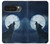 S3693 Pleine lune du loup blanc sinistre Etui Coque Housse pour Google Pixel 10 Pro XL