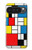 S3814 Composition de dessin au trait Piet Mondrian Etui Coque Housse pour Google Pixel 10 Pro XL