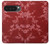S3817 Motif de fleurs de cerisier floral rouge Etui Coque Housse pour Google Pixel 10 Pro XL