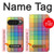 S3942 Tartan à carreaux arc-en-ciel LGBTQ Etui Coque Housse pour Google Pixel 10 Pro XL