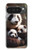 S4008 Famille de pandas Etui Coque Housse pour Google Pixel 10 Pro XL
