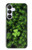S0358 Feuille de trèfle Etui Coque Housse pour Samsung Galaxy S25 FE