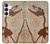 S0379 Fossile de dinosaure Etui Coque Housse pour Samsung Galaxy S25 FE