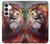 S0691 Peinture Leo Etui Coque Housse pour Samsung Galaxy S25 FE