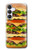 S0790 Hamburger Etui Coque Housse pour Samsung Galaxy S25 FE