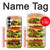 S0790 Hamburger Etui Coque Housse pour Samsung Galaxy S25 FE
