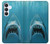 S0830 Requin blanc Etui Coque Housse pour Samsung Galaxy S25 FE