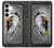 S0855 Aigle Métal Etui Coque Housse pour Samsung Galaxy S25 FE