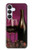 S0910 Rouge vin Etui Coque Housse pour Samsung Galaxy S25 FE