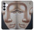S1255 Visage du Bouddha Etui Coque Housse pour Samsung Galaxy S25 FE