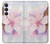 S1415 Fleur de Sakura Art Etui Coque Housse pour Samsung Galaxy S25 FE