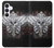 S1434 Crâne Tatouage Motard Aile Etui Coque Housse pour Samsung Galaxy S25 FE