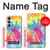 S1697 Tie Dye coloré imprimé graphique Etui Coque Housse pour Samsung Galaxy S25 FE