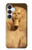 S1973 Sphinx égyptien Etui Coque Housse pour Samsung Galaxy S25 FE