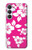 S2246 Motif rose Hawai Hibiscus Etui Coque Housse pour Samsung Galaxy S25 FE