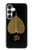 S2331 Feuille d'or bouddhiste Symbole de l'OM Etui Coque Housse pour Samsung Galaxy S25 FE