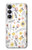 S2354 Motif pastel Fleurs Etui Coque Housse pour Samsung Galaxy S25 FE