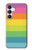 S2363 Arc en ciel Motif Etui Coque Housse pour Samsung Galaxy S25 FE