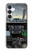 S2435 Avion de chasse Cockpit d'avion Etui Coque Housse pour Samsung Galaxy S25 FE