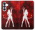 S2455 Sexy Fille du Diable Etui Coque Housse pour Samsung Galaxy S25 FE, S26 FE