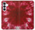 S2480 Tie dye rouge Etui Coque Housse pour Samsung Galaxy S25 FE