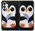 S2631 Mignon Bébé Pingouin Etui Coque Housse pour Samsung Galaxy S25 FE