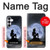 S2668 Silhouette sirène Lune Nuit Etui Coque Housse pour Samsung Galaxy S25 FE