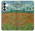 S2681 Champ de coquelicots Vincent Van Gogh Etui Coque Housse pour Samsung Galaxy S25 FE