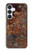 S2714 Rouille Texture acier imprimé graphique Etui Coque Housse pour Samsung Galaxy S25 FE