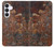 S2714 Rouille Texture acier imprimé graphique Etui Coque Housse pour Samsung Galaxy S25 FE
