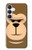 S2721 Mignon grincheux Singe Dessin animé Etui Coque Housse pour Samsung Galaxy S25 FE, S26 FE