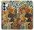S2740 Alphonse Mucha De La Muse Bieres Etui Coque Housse pour Samsung Galaxy S25 FE, S26 FE