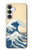 S2790 Hokusai Sous la vague au large de Kanagawa Etui Coque Housse pour Samsung Galaxy S25 FE