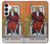 S2808 Carte Tarot L'Empereur Etui Coque Housse pour Samsung Galaxy S25 FE