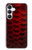 S2879 Rouge Arowana écailles de poisson Etui Coque Housse pour Samsung Galaxy S25 FE